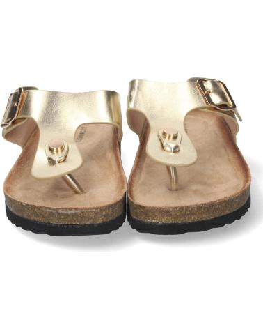 PUNTOSALAO SANDALIAS PLANTA BIO ESCLAVA HEBILLA MUJER ORO VARIOS COLORES