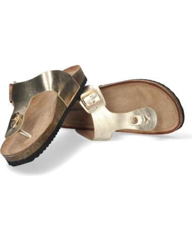 PUNTOSALAO SANDALIAS PLANTA BIO ESCLAVA HEBILLA MUJER ORO VARIOS COLORES