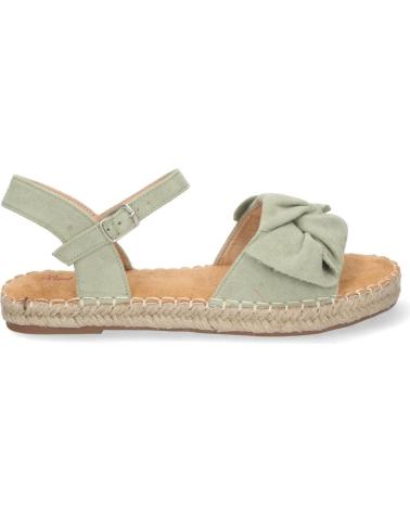 PUNTOSALAO SANDALIA YUTE LAZO MUJER VERDE VARIOS COLORES