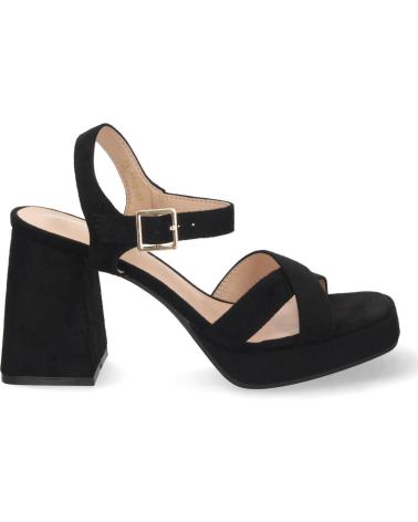 SANDALIAS DE FIESTA PUNTOSALAO TACÓN ANCHO PALA CRUZADA MUJER VARIOS COLORES