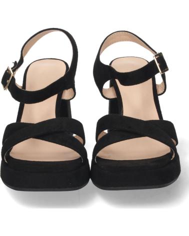 SANDALIAS DE FIESTA PUNTOSALAO TACÓN ANCHO PALA CRUZADA MUJER VARIOS COLORES