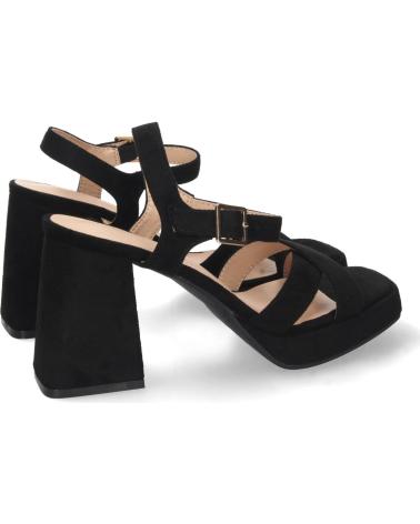 SANDALIAS DE FIESTA PUNTOSALAO TACÓN ANCHO PALA CRUZADA MUJER VARIOS COLORES