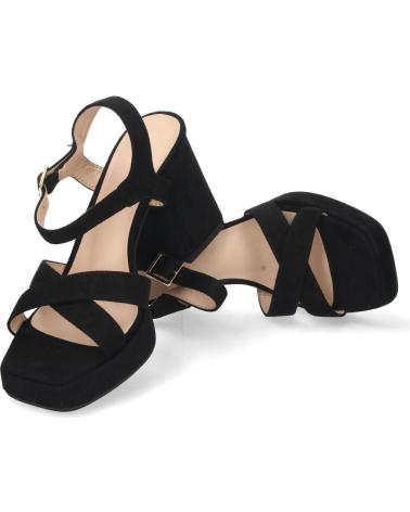 SANDALIAS DE FIESTA PUNTOSALAO TACÓN ANCHO PALA CRUZADA MUJER VARIOS COLORES