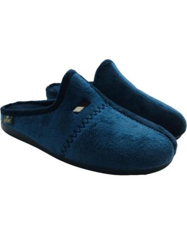 CMCONFORT ZAPATILLA CASA HOMBRE DESTALONADA 10366 AZUL