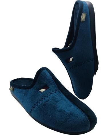 CMCONFORT ZAPATILLA CASA HOMBRE DESTALONADA 10366 AZUL