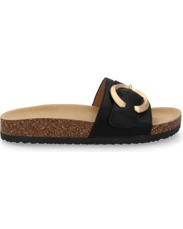 PUNTOSALAO SANDALIAS PLANAS COMODAS BIO EN PALA PARA MUJER COLOR NEGRO VARIOS COLORES