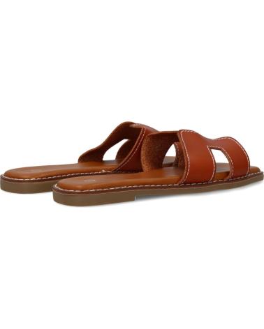 PUNTOSALAO SANDALIAS PLANAS COMODAS PARA MUJER COLOR CAMEL M-8081 VARIOS COLORES
