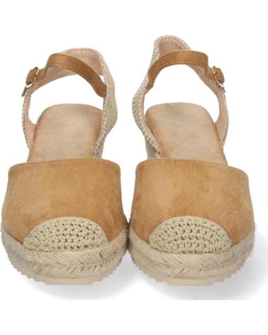 PUNTOSALAO ALPARGATAS DE CUNA BAJA PARA MUJER COLOR CAMEL 1CF-1580 VARIOS COLORES