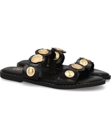 PUNTOSALAO SANDALIAS PLANAS COMODAS PARA MUJER COLOR NEGRO AA-32 VARIOS COLORES