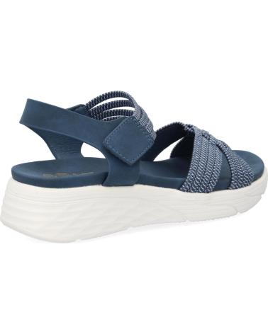 PUNTOSALAO SANDALIAS PLANAS DE MUJER COMODAS COLOR AZUL NS-5150 VARIOS COLORES