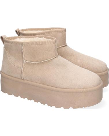 PUNTOSALAO BOTAS AUSTRALIANAS DE PLATAFORMA Y PELO PARA MUJER COLOR BEI VARIOS COLORES