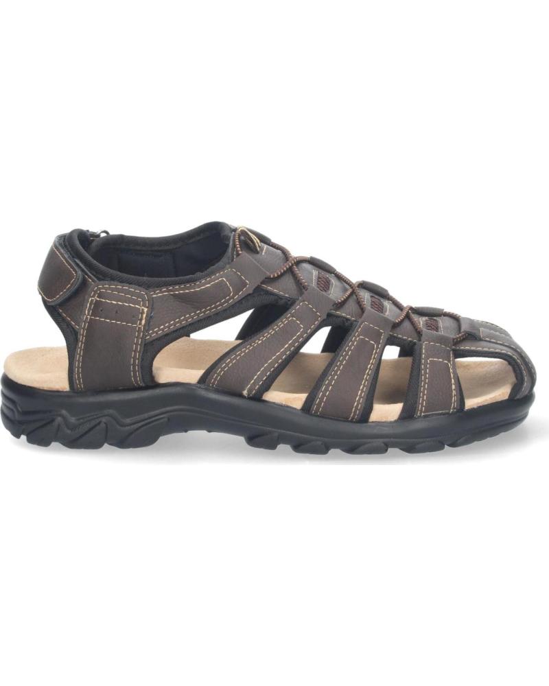 PUNTOSALAO SANDALIAS CANGREJERA PLANAS PARA HOMBRE COLOR MARRON CB-001 VARIOS COLORES
