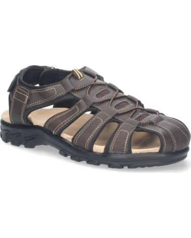 PUNTOSALAO SANDALIAS CANGREJERA PLANAS PARA HOMBRE COLOR MARRON CB-001 VARIOS COLORES
