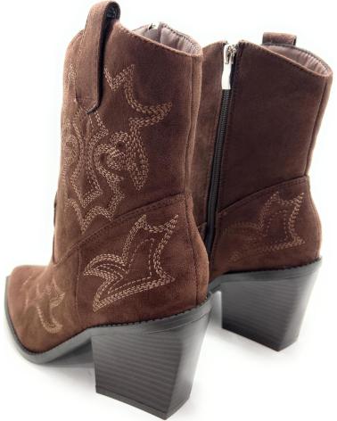 BUONAROTTI BOTIN COWBOY TACON BORDAD0S CREMALLERAS MARRóN