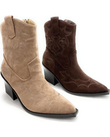 BUONAROTTI BOTIN COWBOY TACON BORDAD0S CREMALLERAS MARRóN