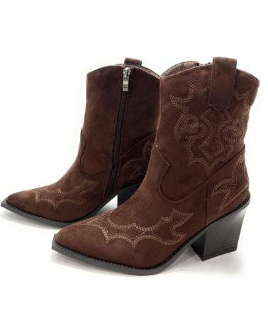 BUONAROTTI BOTIN COWBOY TACON BORDAD0S CREMALLERAS MARRóN