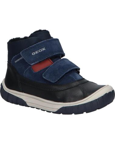 GEOX B462DC 022FU B OMAR BOY WPF C4429 BLACK-NAVY