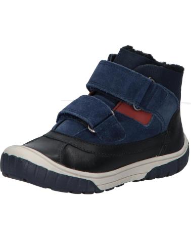 GEOX B462DC 022FU B OMAR BOY WPF C4429 BLACK-NAVY