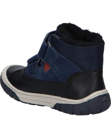 GEOX B462DC 022FU B OMAR BOY WPF C4429 BLACK-NAVY