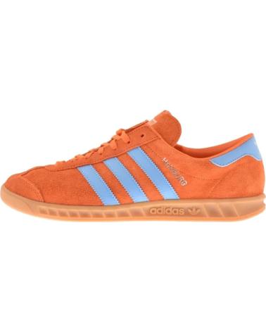 ADIDAS HAMBURG GX7224 ZAPATILLAS CASUAL HOMBRE AZUL COLLEGIATE NARANJA ORANGE