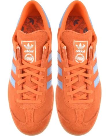 ADIDAS HAMBURG GX7224 ZAPATILLAS CASUAL HOMBRE AZUL COLLEGIATE NARANJA ORANGE