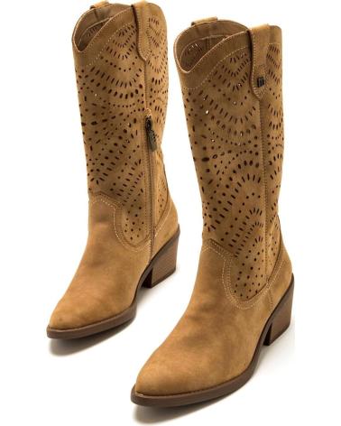 BOTAS MTNG 55486 ANTE TROQUELADO MUJER MARRÓN MARRóN