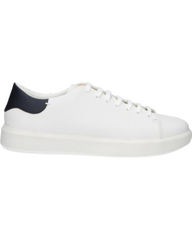 GEOX U VELLETRI ZAPATILLAS CASUAL HOMBRE PIEL BLANCA U45EAA C1000 WHITE