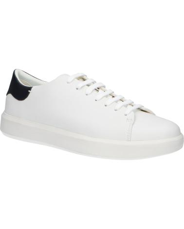 GEOX U VELLETRI ZAPATILLAS CASUAL HOMBRE PIEL BLANCA U45EAA C1000 WHITE