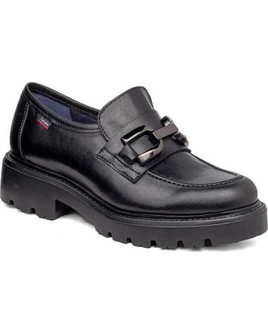 CALLAGHAN MOCASINES MUJER PIEL CREMOSA 32916 NEGRO NEGRO