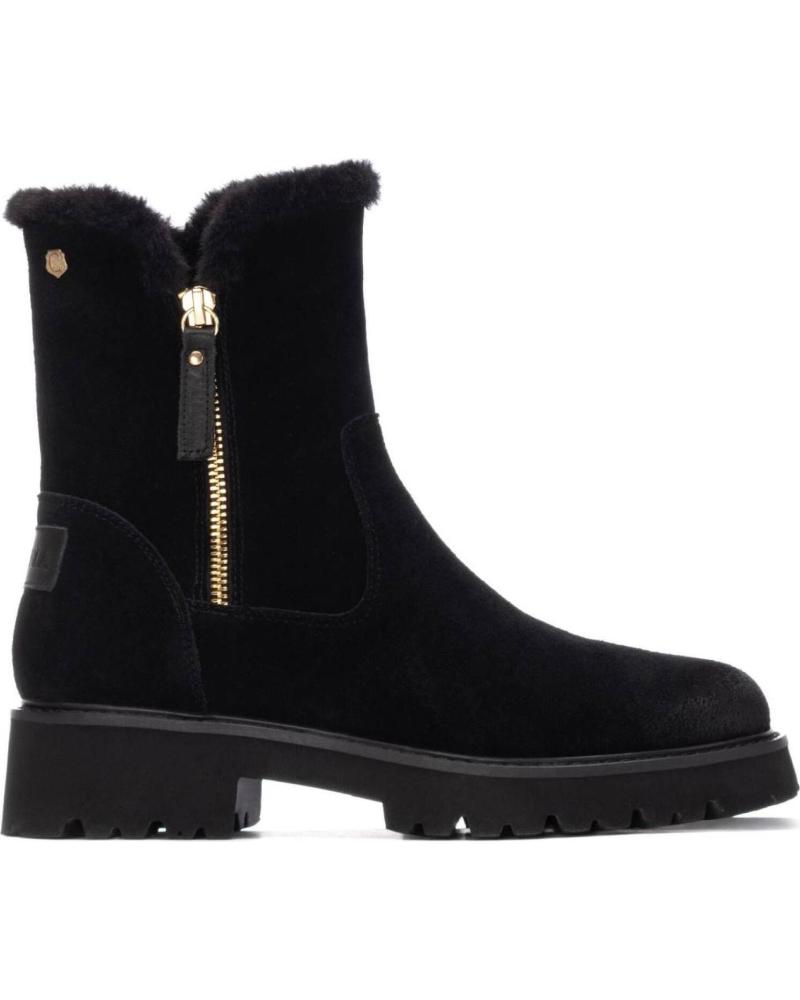 BOTAS CARMELA 162718 MUJER CON CREMALLERA NEGRO NEGRO