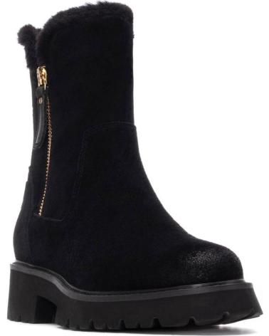 BOTAS CARMELA 162718 MUJER CON CREMALLERA NEGRO NEGRO