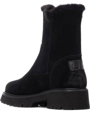 BOTAS CARMELA 162718 MUJER CON CREMALLERA NEGRO NEGRO