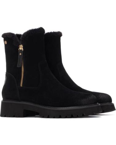 BOTAS CARMELA 162718 MUJER CON CREMALLERA NEGRO NEGRO