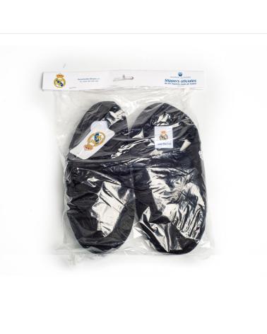 Pantofole De Hombre MARPEN ZAPATILLAS CASA REAL MADRID CF OFICIALES TEMPORADA 24-25 ACO  NEGRO