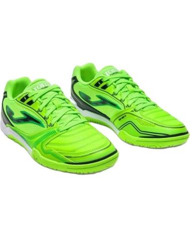 JOMA DRIBLING 2611: FLUOR GREEN INDOOR FUTSAL SHOES VERDE