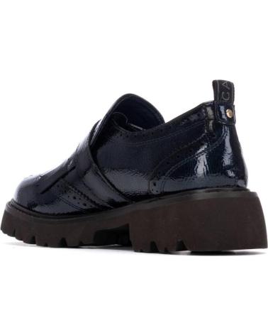 BOTAS CARMELA 162594 CON HEBILLA Y FLECOS NAVY