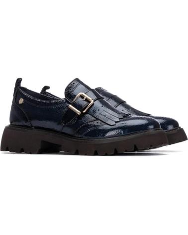 BOTAS CARMELA 162594 CON HEBILLA Y FLECOS NAVY
