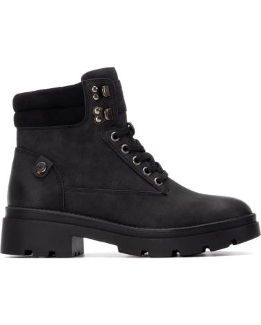 BOTAS REFRESH 173187 MUJER NEGRO CON CORDONES NEGRO