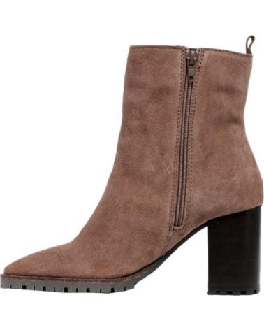 VEXED BOTINES DE TACON MUJER SIRI TAUPE MARRóN