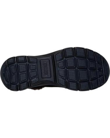 SKECHERS EASY GOING DREAMERS LUXE VIS BOTAS FEMININAS PRETAS NEGRO