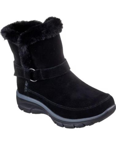 SKECHERS EASY GOING DREAMERS LUXE VIS BOTAS FEMININAS PRETAS NEGRO