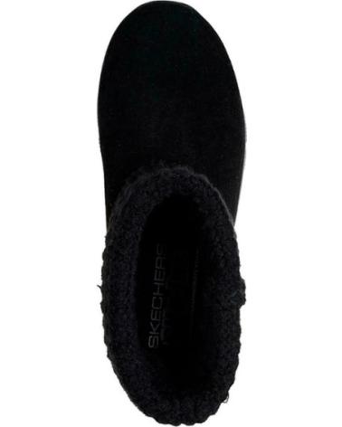 BOTAS SKECHERS EASY GOING - COZY LOVIN FEMININAS COM GOLA TRICOTADA PRETA NEGRO