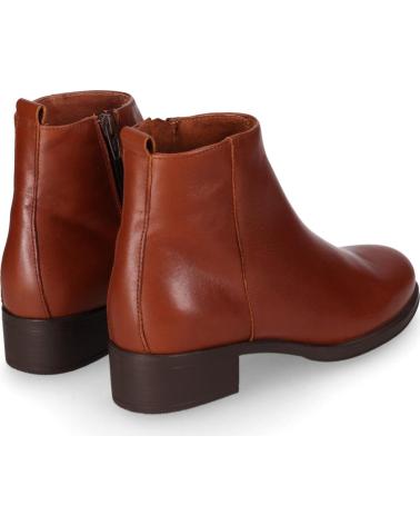 BOTAS CHIKA10 ST BRUMA 01 CUERO PLANAS CUERO-TAN