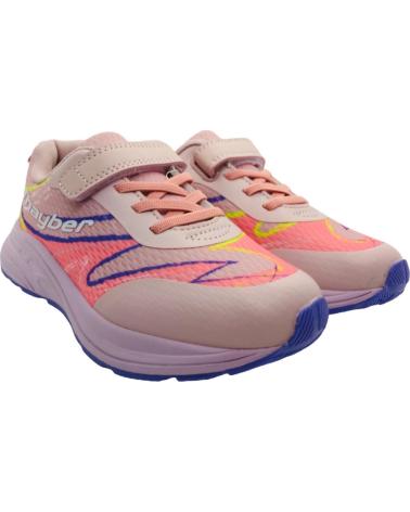 ZAPATILLA DEPORTIVA JHAYBER RIPERA NIÑA ROSA ROSA