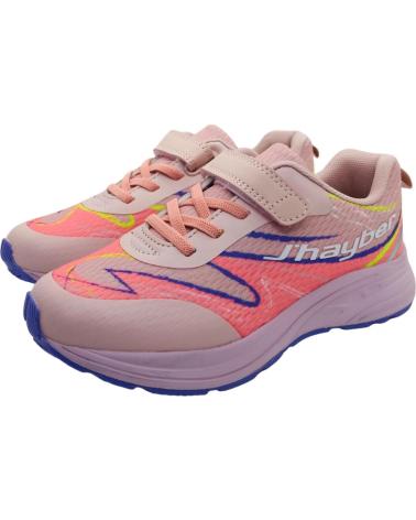 ZAPATILLA DEPORTIVA JHAYBER RIPERA NIÑA ROSA ROSA