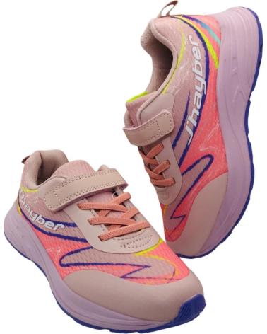 ZAPATILLA DEPORTIVA JHAYBER RIPERA NIÑA ROSA ROSA