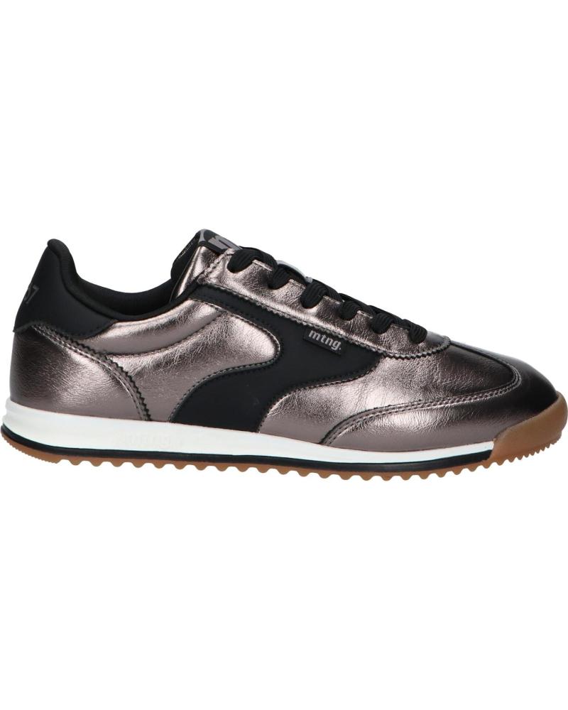 ZAPATILLAS MTNG MUJER 60858 GRIS PLOMO Y NEGRO C58477 - RAZ PLOMO - BULLE NEGRO