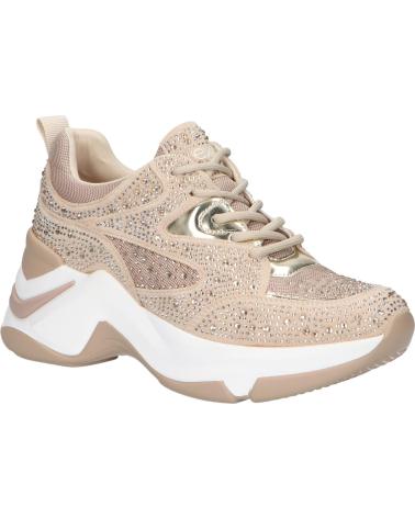 ZAPATILLAS MUJER EXE 106-52EX21 BEIGE CON STRASS STRASS BEIGE
