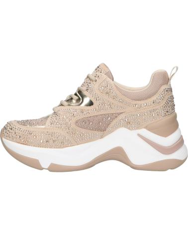 ZAPATILLAS MUJER EXE 106-52EX21 BEIGE CON STRASS STRASS BEIGE
