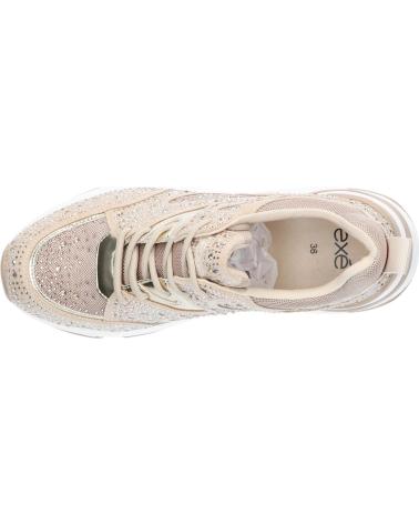 ZAPATILLAS MUJER EXE 106-52EX21 BEIGE CON STRASS STRASS BEIGE
